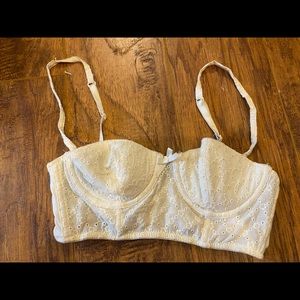 Vintage 90s bra crop top